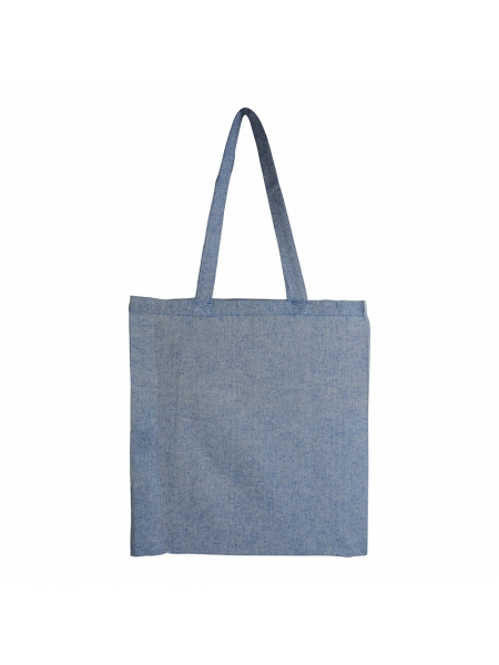 Shopper personalizzate in cotone riciclato 38x42x8 cm